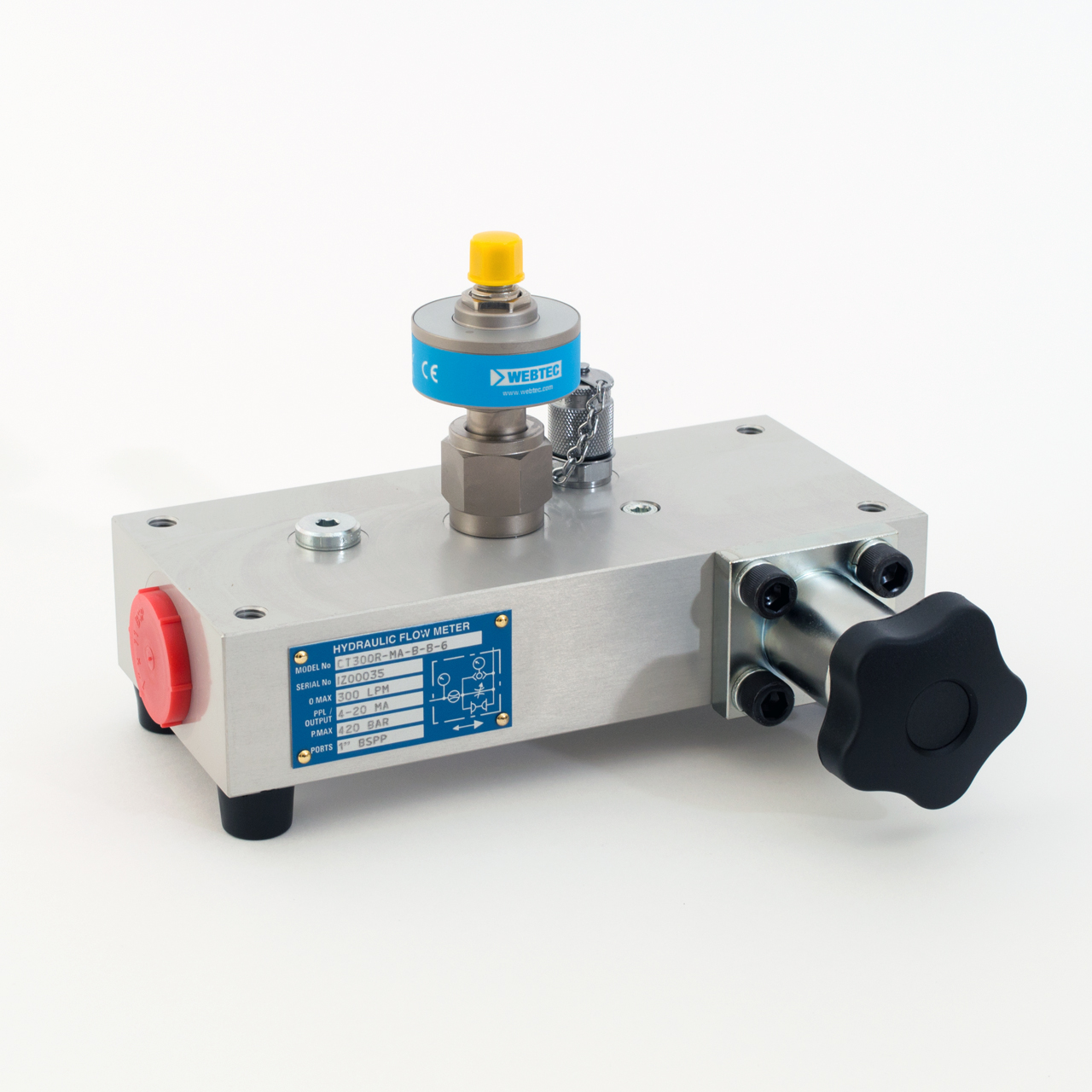 Turbine flowmeters with built-in loading valve CT300R FOR HPM SERIES