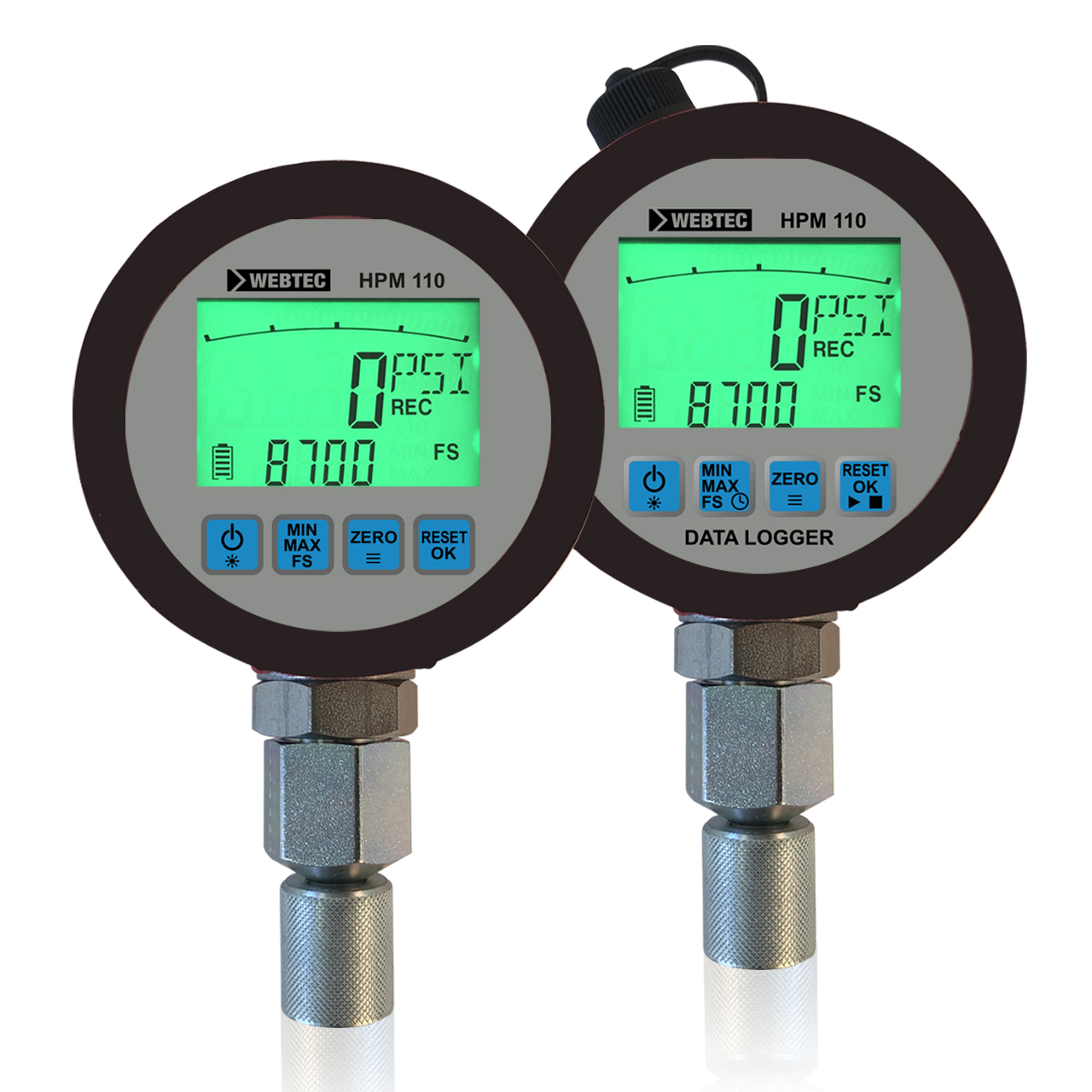 Hand-held pressure gauges HPM110 Series