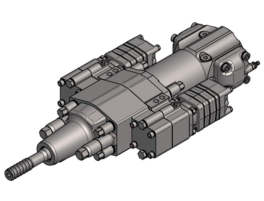 Wiertarka hydrauliczna udarowa DF540L-2M