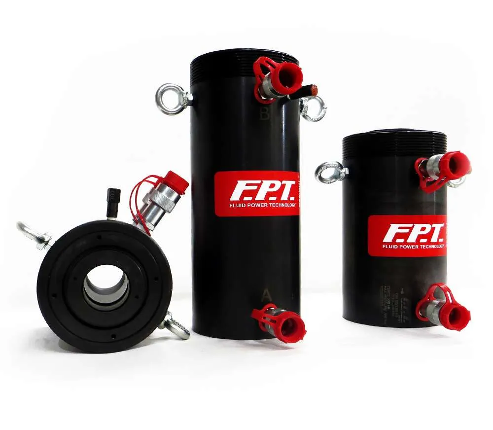 Hollow cylinders with oil return Series CRI-FO
