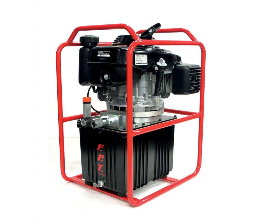 Gasoline-driven hydraulic pumps series FPH-MS