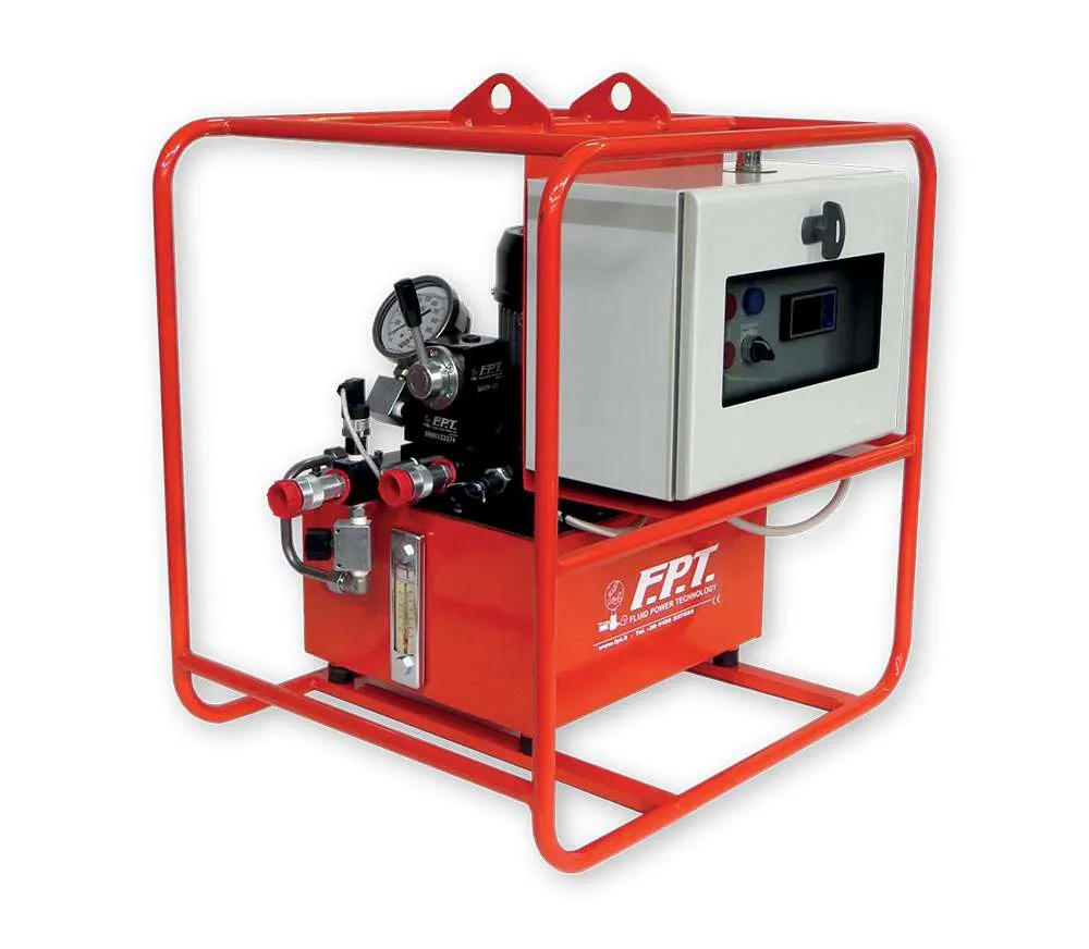 Zasilacz hydrauliczny do badań obciążeniowych pali dla sektora geotechnicznego serii FPT GEO