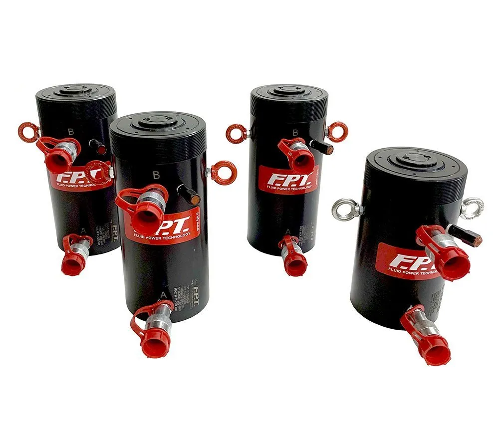 High tonnage compact cylinders with oil return series CRI-C